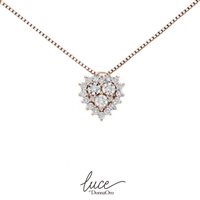 Pendant Donna Oro Woman Luce in Gold Diamante LPF10445.011